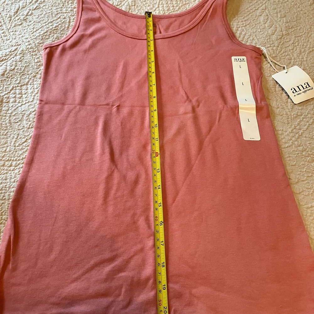 Pink Fitted Tank Top - Picture 2 of 3
